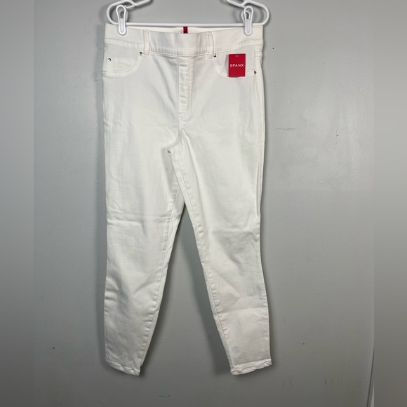Spanx white SPANXshape™ EveryWear Ankle Skinny Jeans size XL - Picture 5 of 10